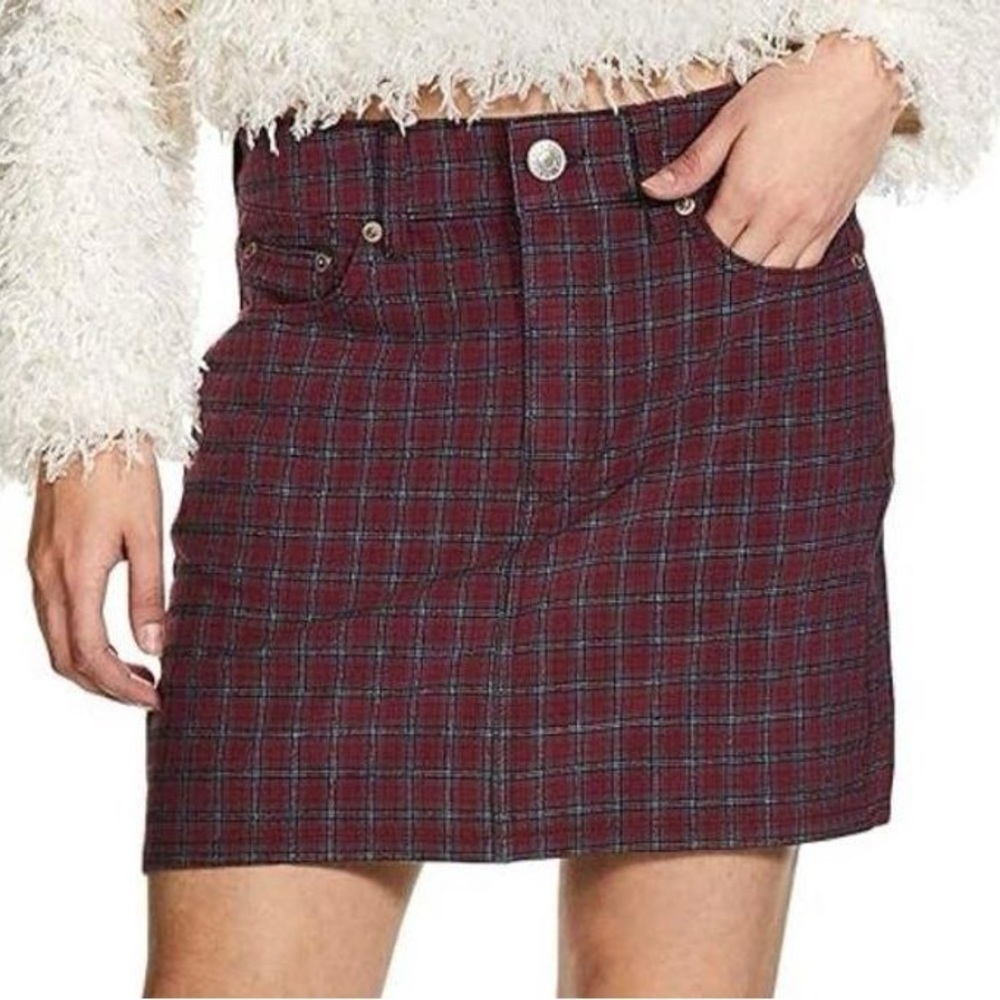 American Eagle Outfitters Women’s High Rise Plaid Mini Skirt Size 6